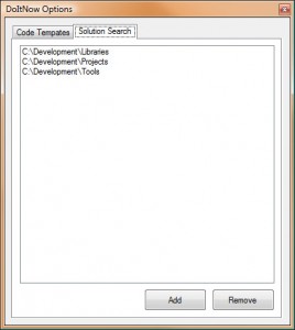 solutionsearchpaths